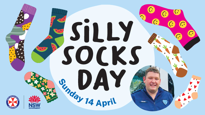Silly Socks Day – Remembering Steve Tougher