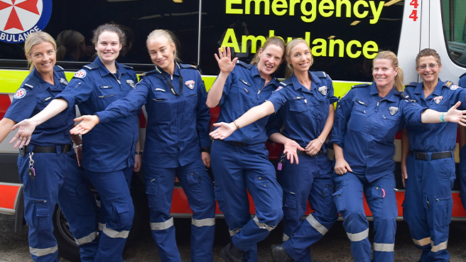 Honouring NSW Ambulance women