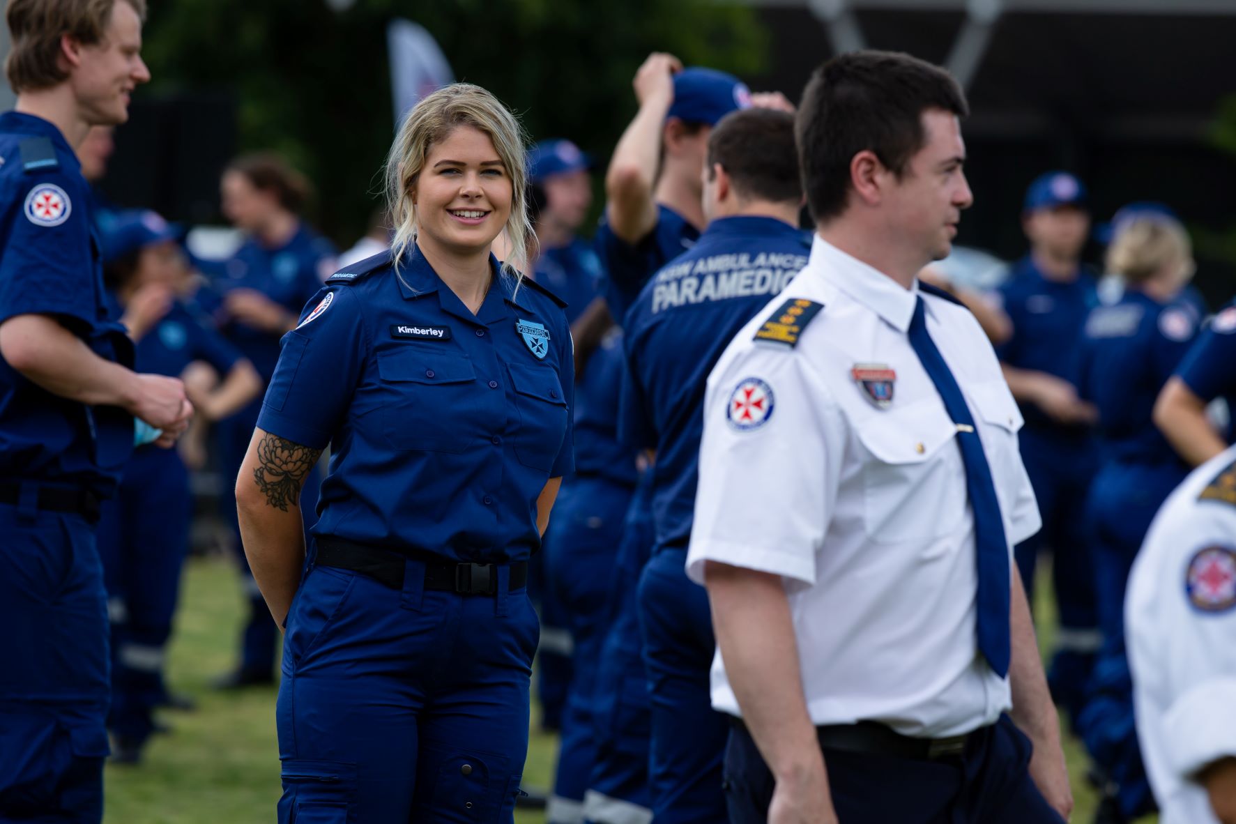 Paramedic Surge Graduation at Homebush
